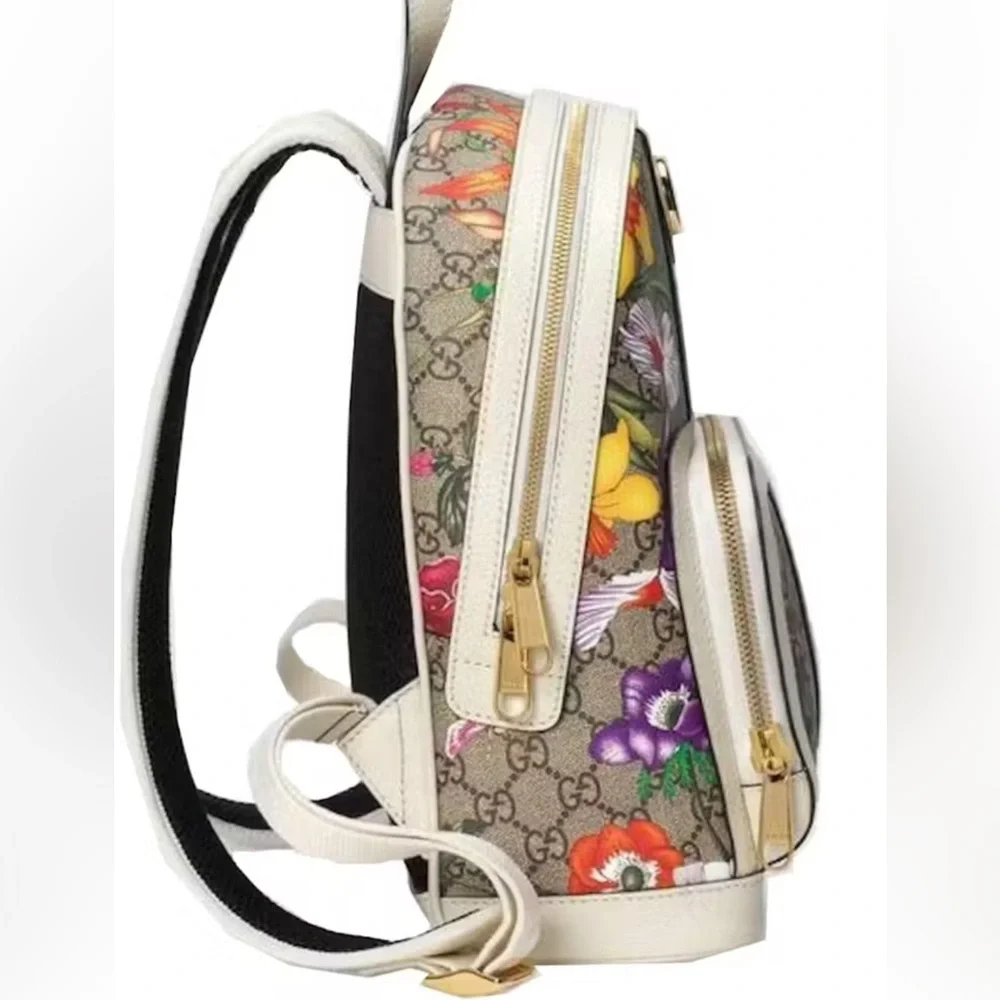 Gucci Ophidia GG Flora Backpack - Picture 2 of 8